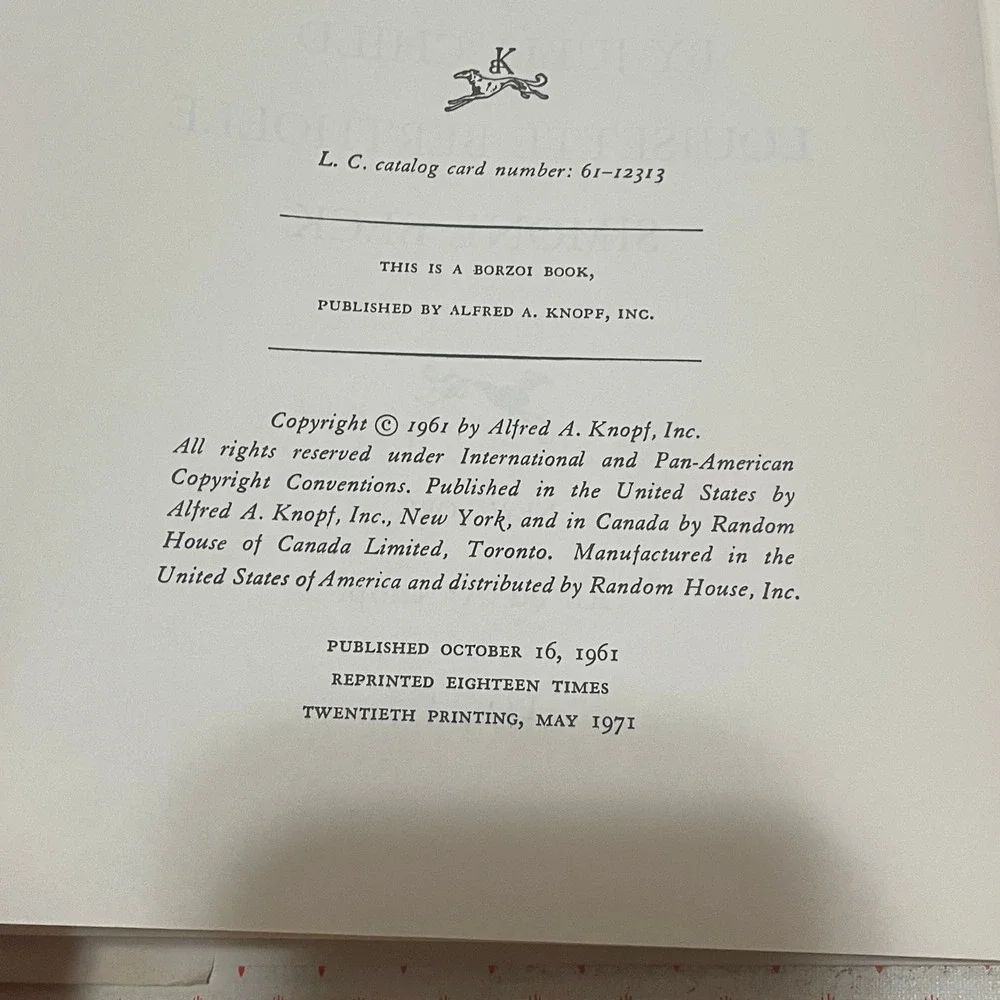 VTG Mastering the Art of French Cooking Julia Child 1971 20th Printing Knopf